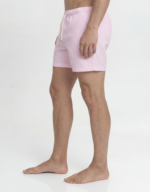 Jack & Jones - Maui Ocean Seersucker Swim Shorts