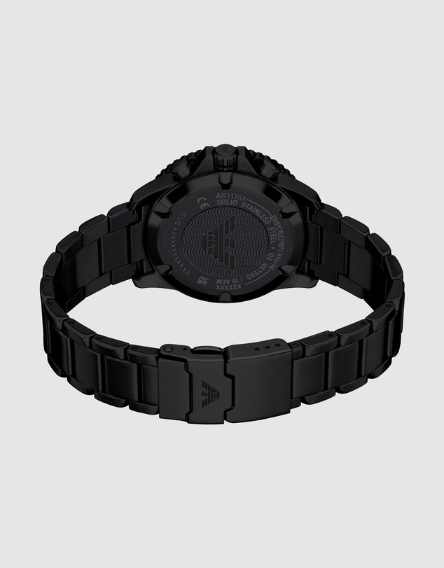Emporio Armani - Black Chronograph Watch