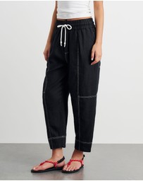 Jag - Sabine Linen Pull On Pant