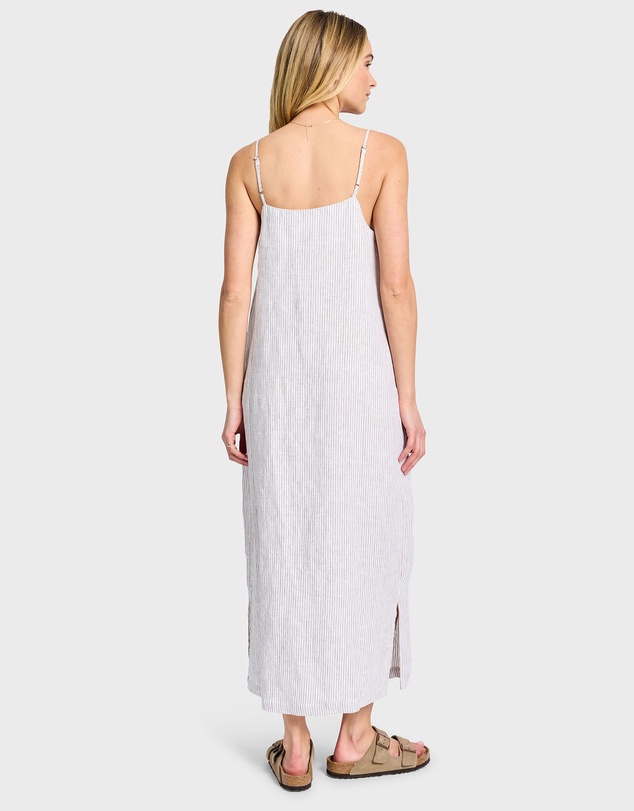 Academy Brand - Essential Linen Slip Dress