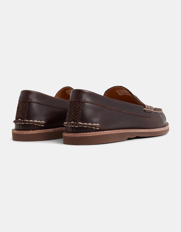 Sperry - Ripple Penny Leather Herringbone - Men's