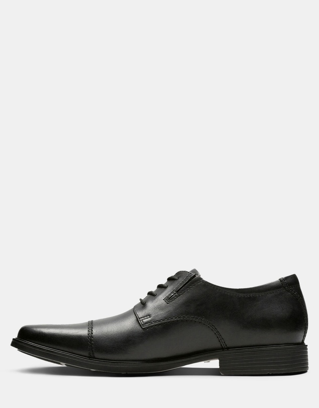 Clarks - Tilden Cap Black