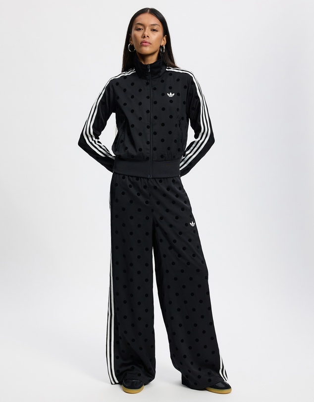 adidas Originals - Satin Polka Dots Wide Leg Pants