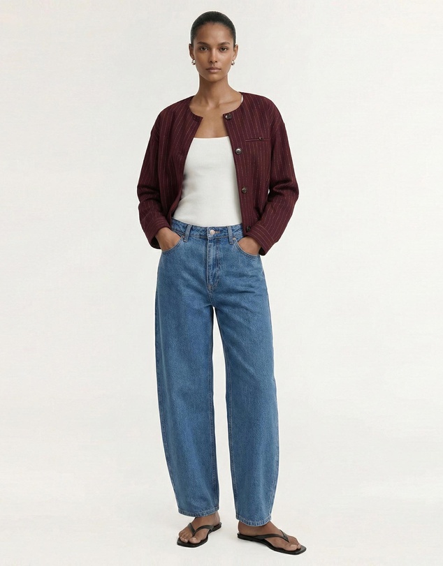 Staple the Label - Mae Barrel Leg Jeans