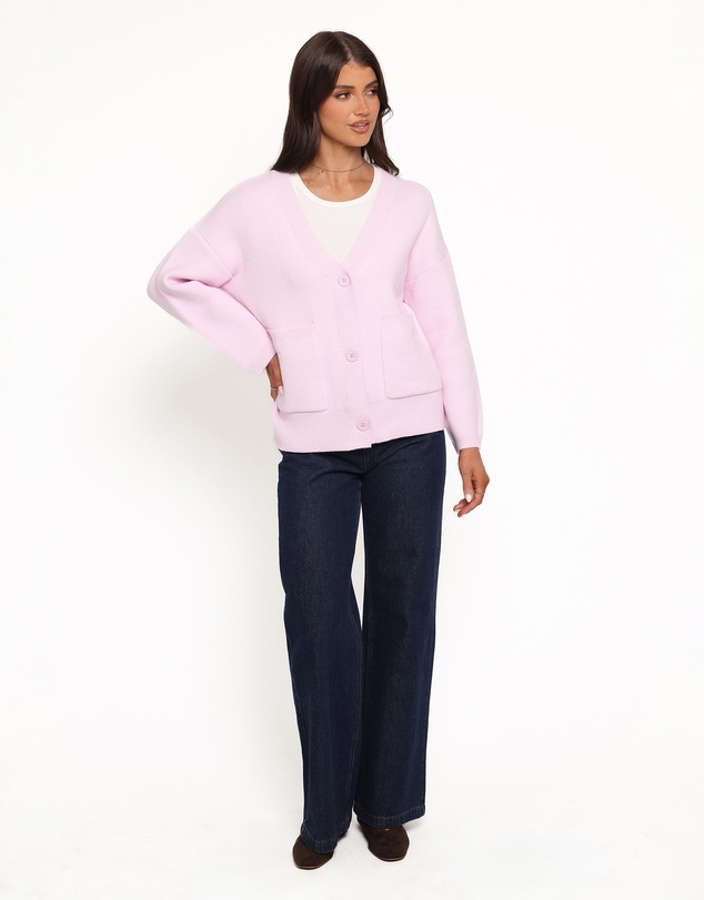 Petal & Pup - Jayden Cardigan - Pale Pink