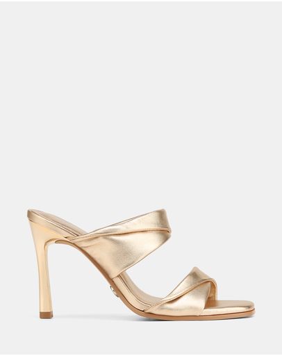 Champagne Metalic Leather