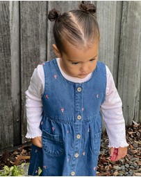 Purebaby - Embroidered Pinnie -Kids-Babies