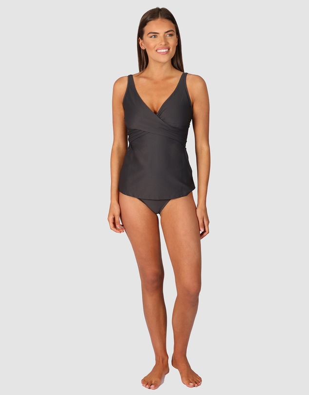 Baku Swimwear - Rococco D/E Cup Wrap Singlet Top