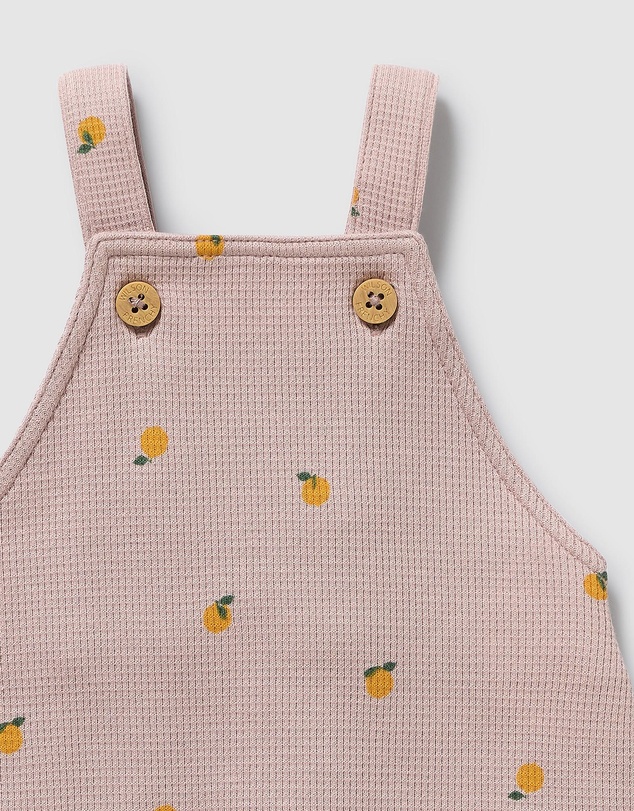 Wilson & Frenchy - Organic Waffle Overalls - Babies