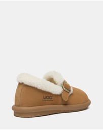 EVERAU - Australian Shepherd Ugg Froim Cow Suede Upper House Shoes