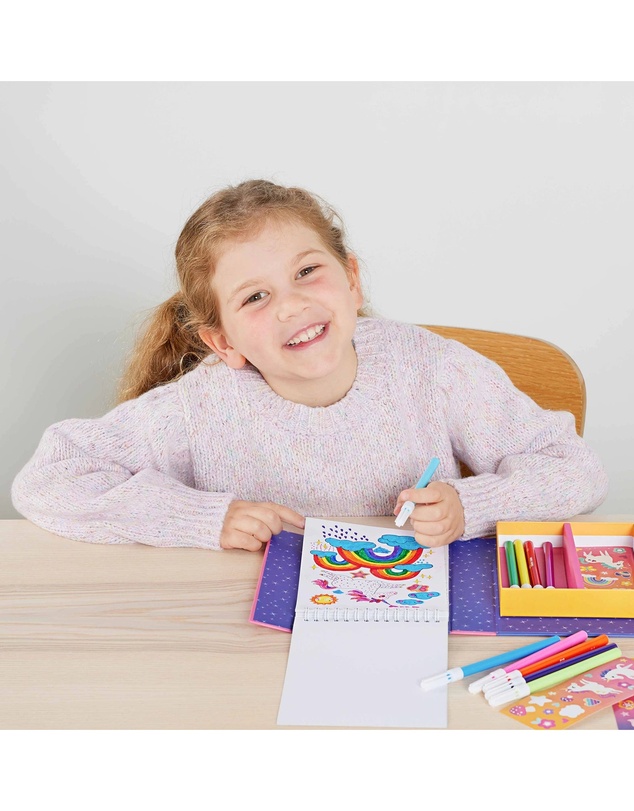Tiger Tribe - Colouring Set Unicorn Magic