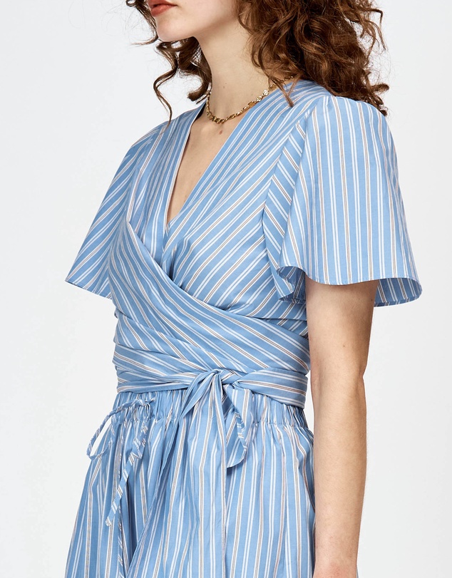 bul - Chal Top Blue Stripe