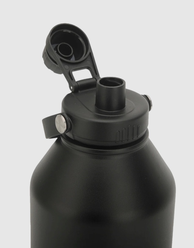 Tolu Australia - 2L Insulated Black Bottle for Adventurers