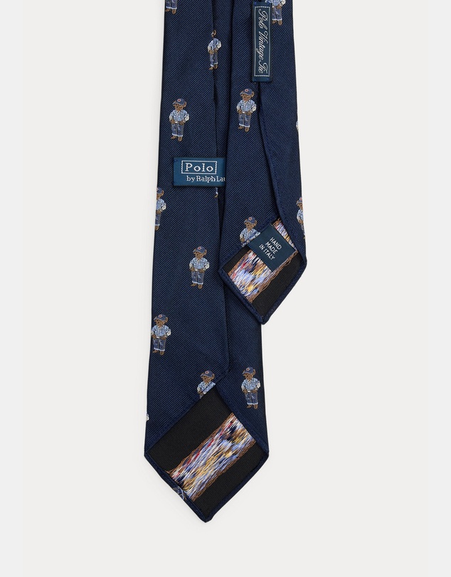 Polo Ralph Lauren - Vintage-Inspired Polo Bear Silk Tie