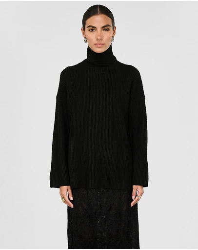 Staple the Label - Sabine Roll Neck Jumper