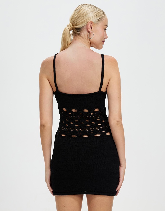 Third Form - Break Away Knit Mini Slip Dress