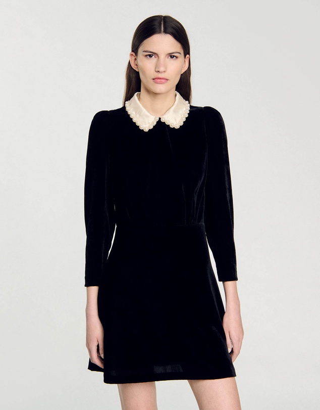 Sandro - Paola Woven Dress