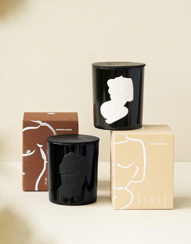 Black Blaze - For Her Scented Candle
