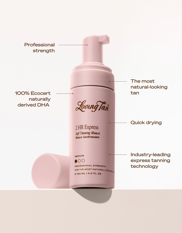Loving Tan - 2HR Express Mousse Medium 120ml