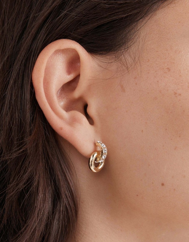 MIMCO - Circulate Stud Earrings - Gold