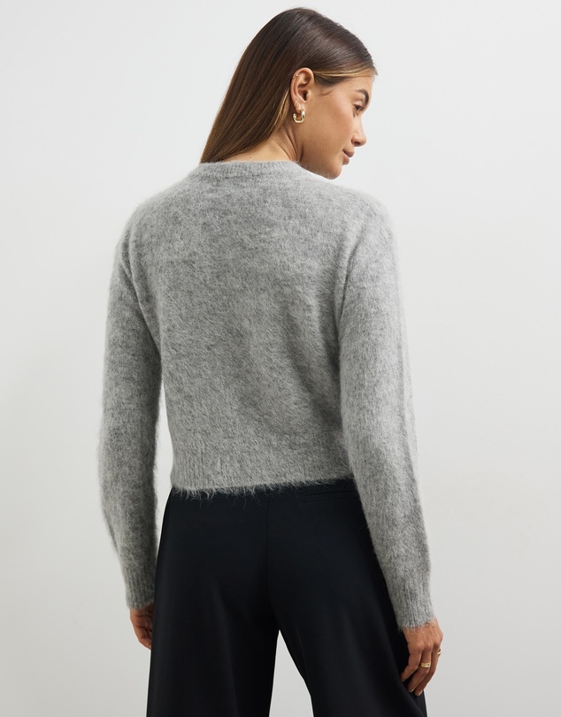 Minima Esenciales - Harriette Alpaca Wool Blend Cardigan