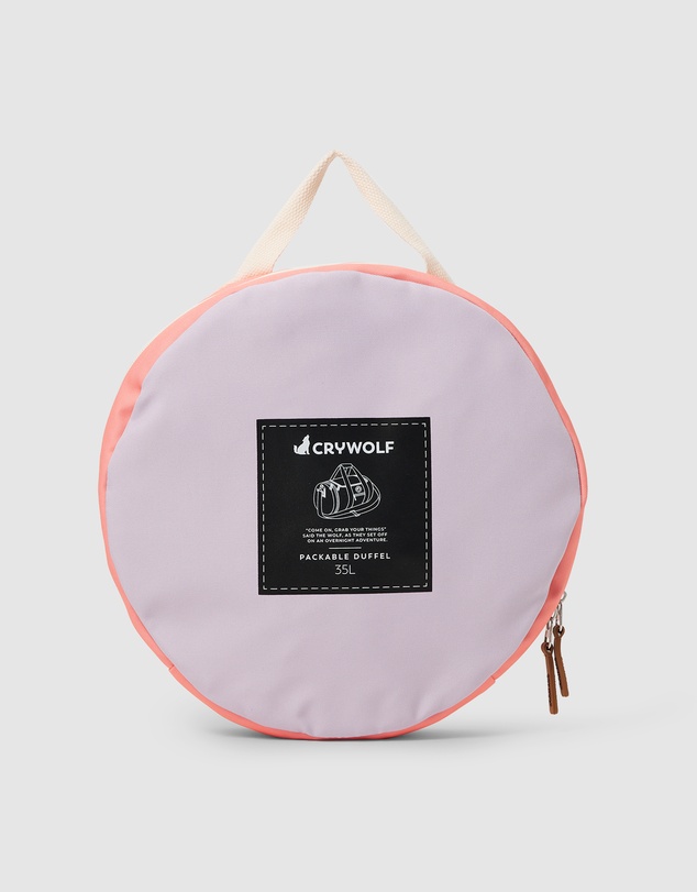 Crywolf - PACKABLE DUFFEL Heather Colourblock