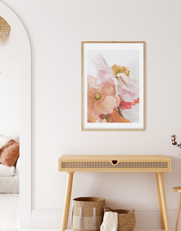 Olive et Oriel - Luxe Poppy III Art Print