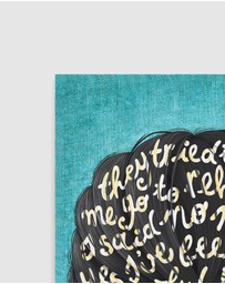 Olive et Oriel - Amy Winehouse Rehab Art Print