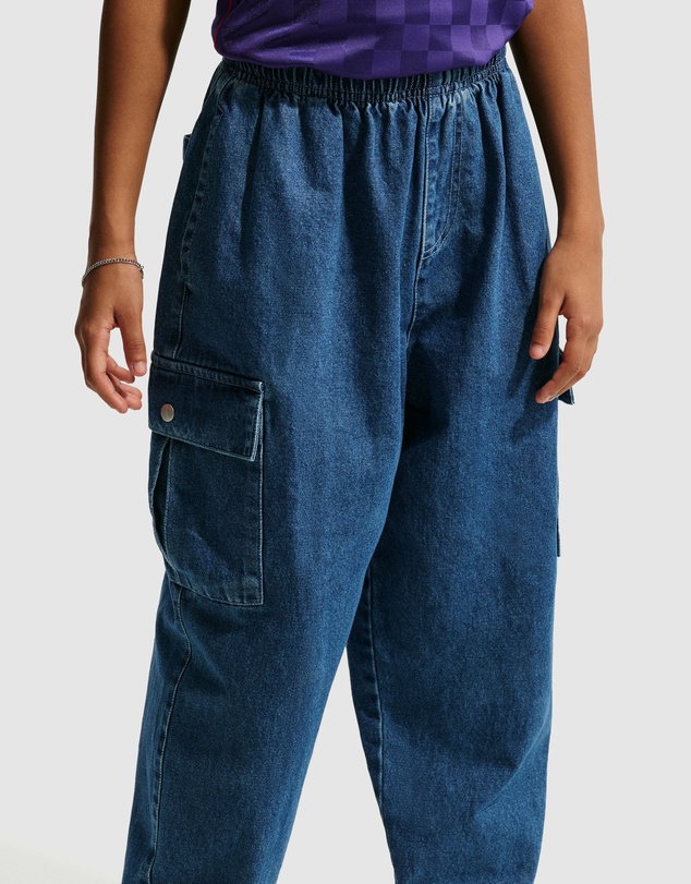 Nike - Denim Cargo Pants - Teens