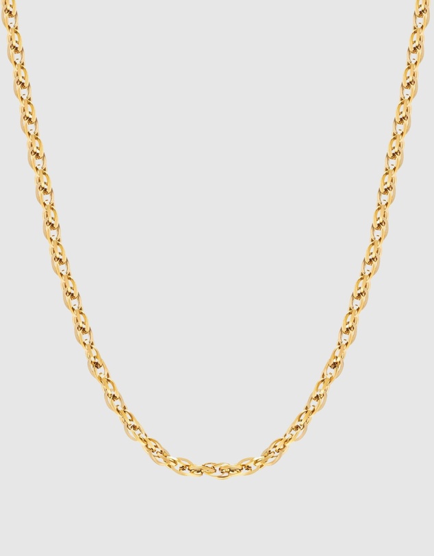 Nialaya Jewellery - Gold Rope Chain Choker