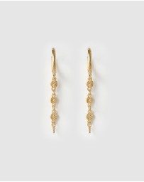 Arms Of Eve - Paloma Gold Huggie Earrings