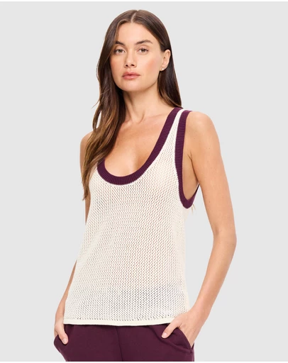The Upside - Fenway Wales Knit Tank