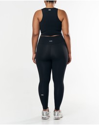 STAX. - Cropped Tank  NANDEX™ - Black 