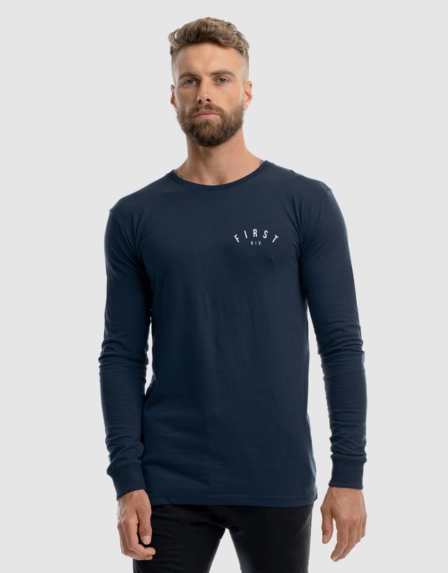 First Division - Core Crest Long Sleeve Tee