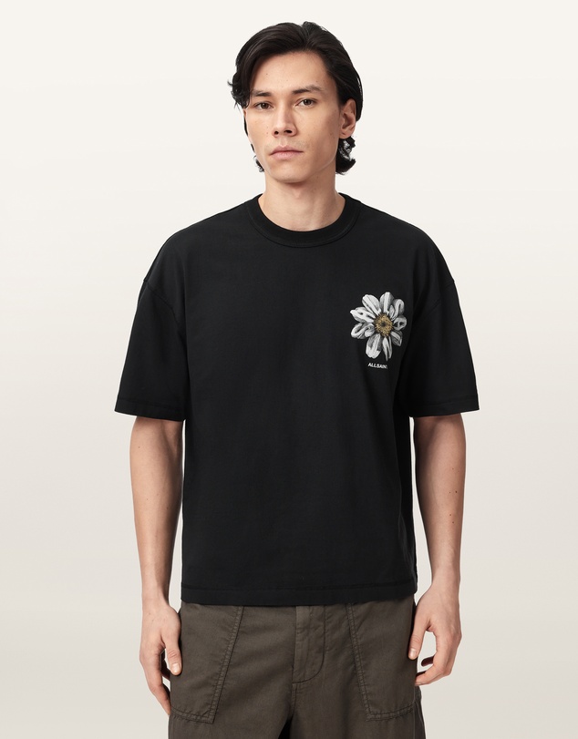 AllSaints - Petals SS Crew T-Shirt