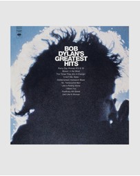 Sony Music - Crosley Record Storage Crate & Bob Dylan Greatest Hits Vinyl Album Bundle