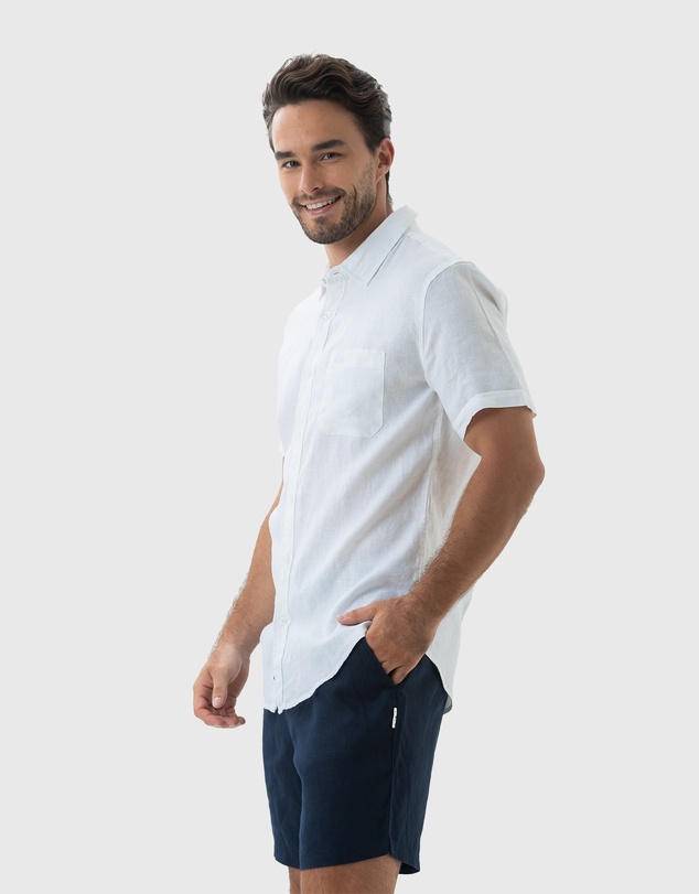 Coast Clothing - Short Sleeve Linen Shirt