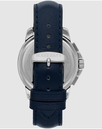 Maserati - Maserati Successo Navy Blue Chronograph