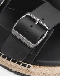Tommy Hilfiger - Flex Jutte Hilfiger Leather Sandals - Men's