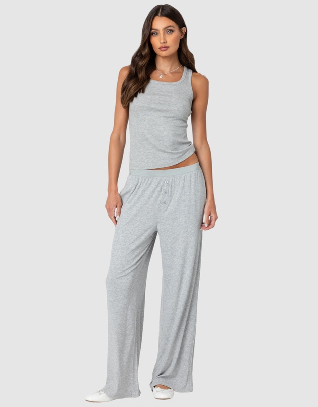 EDIKTED - Kylian Ribbed Tank Top
