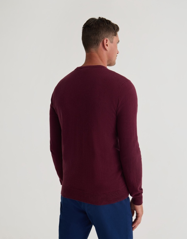 Oxford - Crew Neck Cotton Cashmere Knit