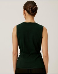 Tussah - Wrap Knit Top