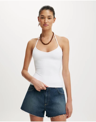 Cotton On - Hold Me Tie Halter Top