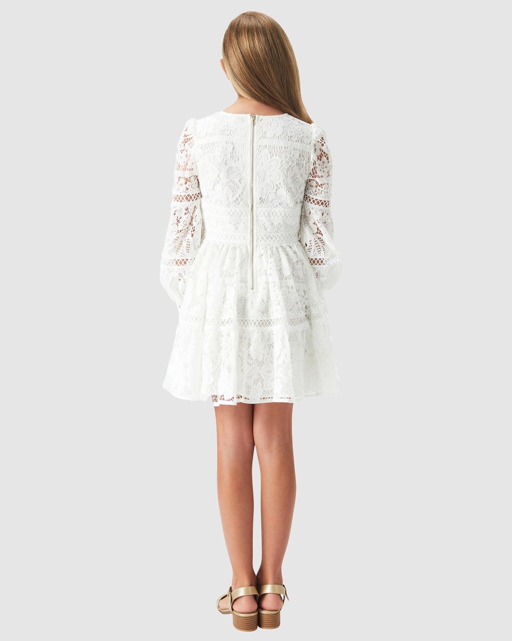 Venice Lace Mini Dress - Kids-Teens by Bardot Junior Online | THE ICONIC |  Australia