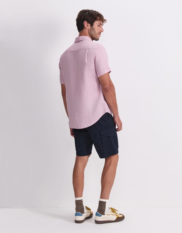 Sportscraft - Short Sleeve Linen Shirt