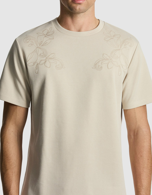 yd. - Avenue Embroidered Tee