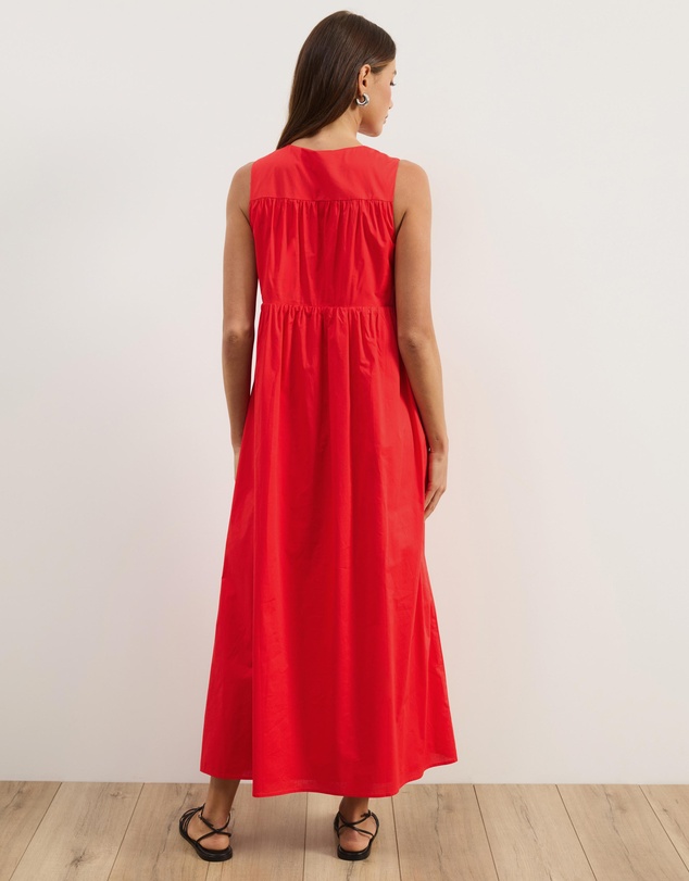 Atmos&Here - Louisa V-Neck Midi Dress