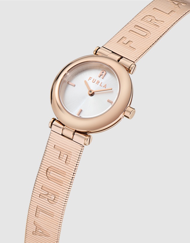 Furla - Piuma Rose Gold-Tone 25mm Bracelet Watch