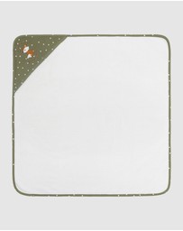 Living Textiles - Jersey Hooded Towel - Forest Retreat