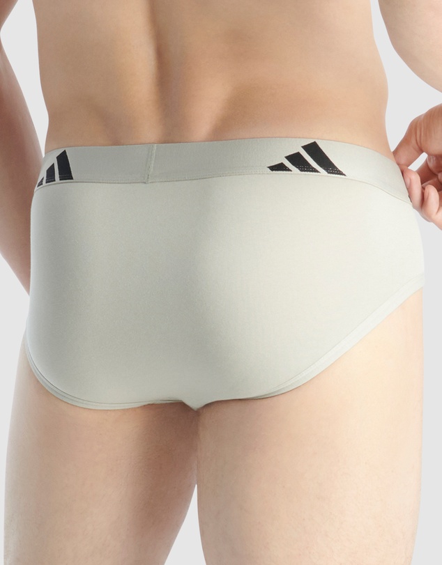adidas Sportswear - 3 Pack Active Flex Cotton Brief Underwear